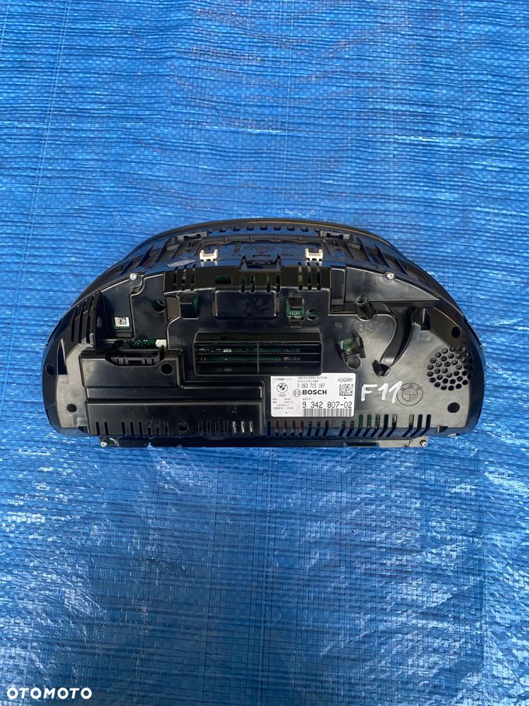 BMW F10 F11 3.0D AUTOMAT LIFT LICZNIK LICZNIKI ZEGARY PRĘDKOŚCIOMIERZ 9342807 9342807-02  0263715187 EUROPA - 5
