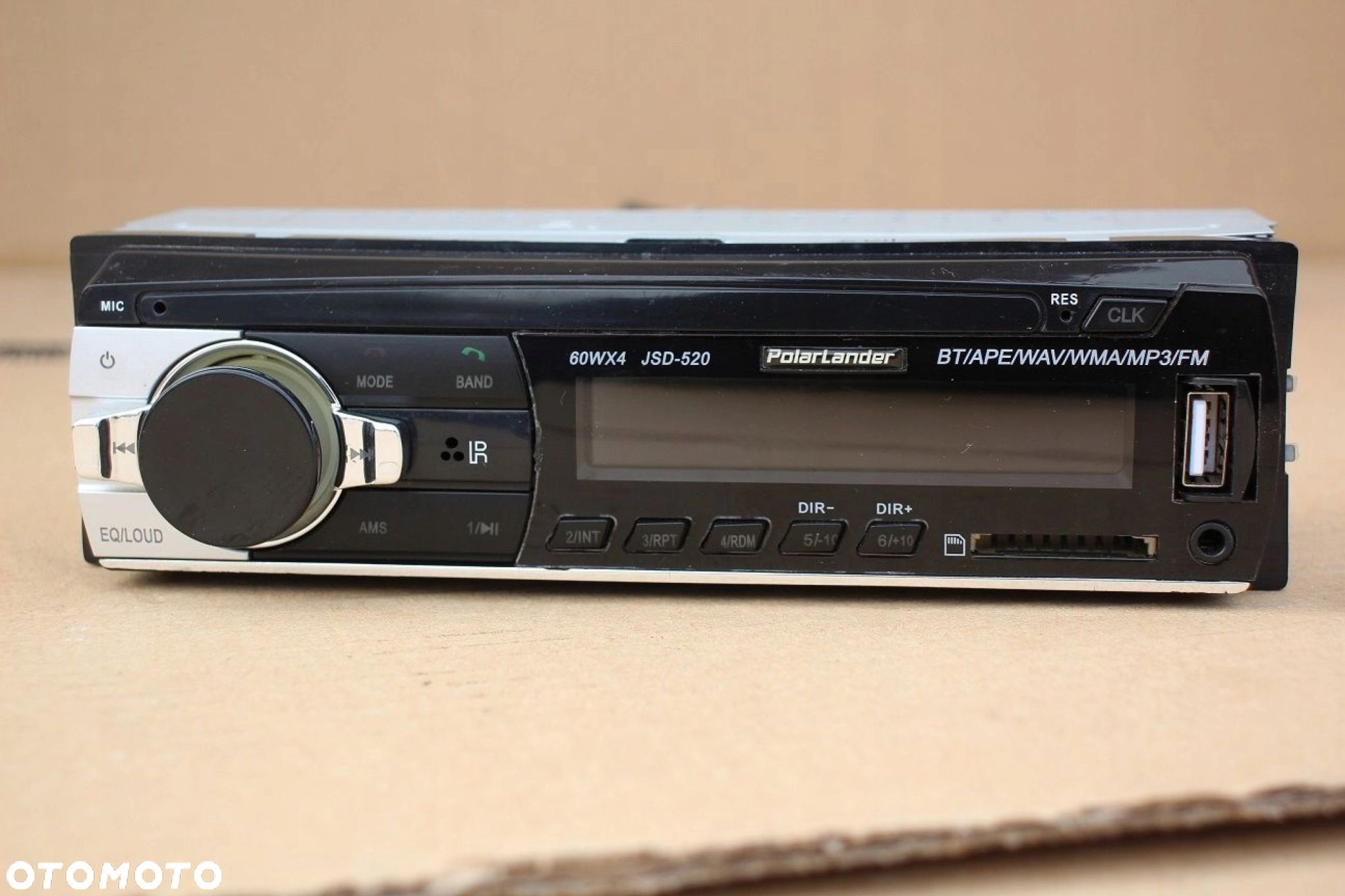 Radio samochodowe PolarLander MP3 USB BLUETOOTH SD + PILOT - 1