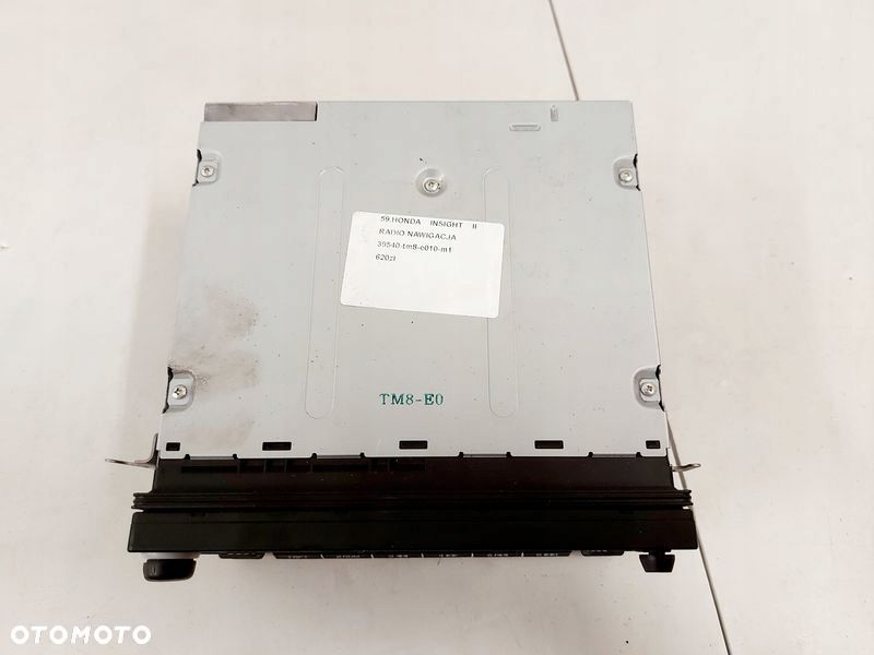honda insight 2 ii radio nawigacja navi 39540-tm8-e010-m1 - 6