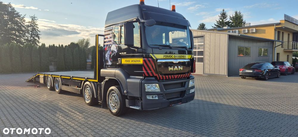 MAN Man Tgs 26.480 8x2 Auto Laweta,najazd ,Pomoc drogowa - 18