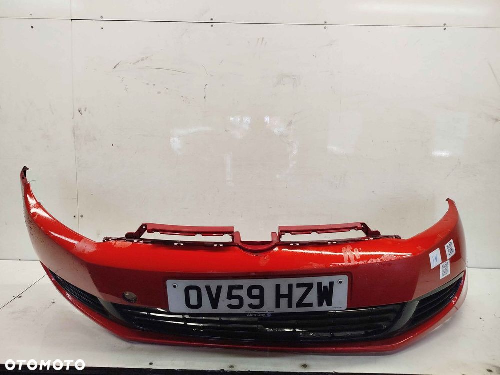 + ZDERZAK PRZÓD PRZEDNI DO VOLKSWAGEN VW GOLF VI 6 LY3D CZERWONY