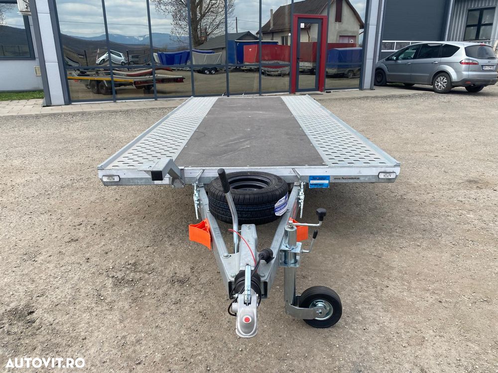 Niewiadow Remorca /Platforma auto Sonda II Basculabila 4.5m/2.1m 3000kg - 7