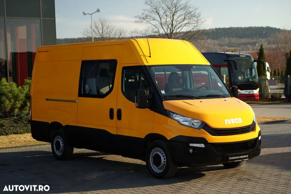 Iveco DAILY 35-140 / CU OPȚIUNI / 7 LOCURI / TABLĂ / DUBIȚĂ / IMPORTAT - 4