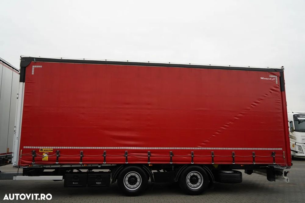 Volvo FH 460 / COMBINAT TANDEM / 120 M3 / TRANSIT / I-SAVE / I-PARK COOL / DIRECȚIE CU AX RIDICAT / WIELTON / CORTINĂ ARMATĂ - 9