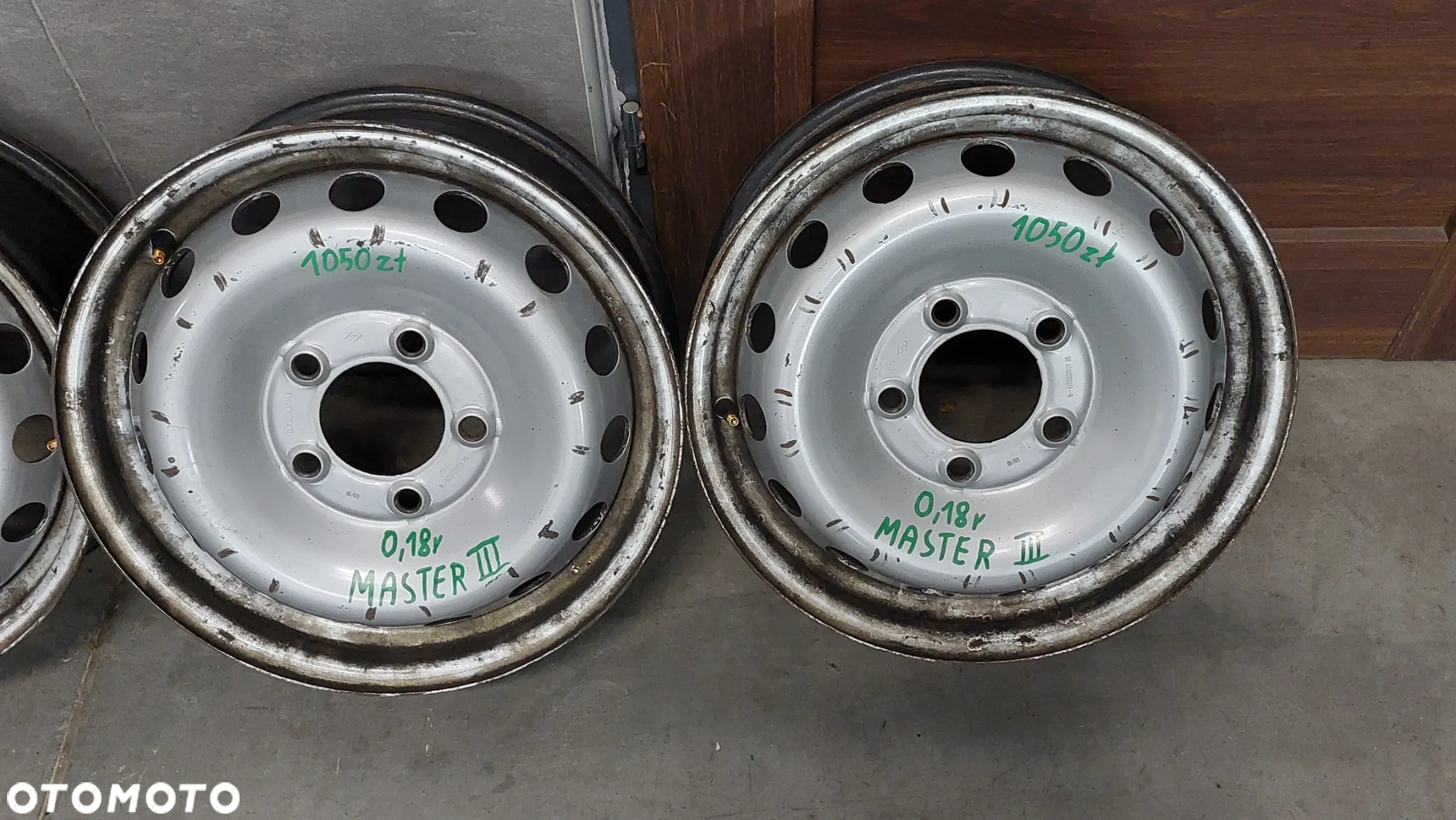 FELGI STALOWE RENAULT MASTER III 3 KOMPLET 16 CALI 5X130 6,5 J ET50 R 2018 NR 403000037R - 3