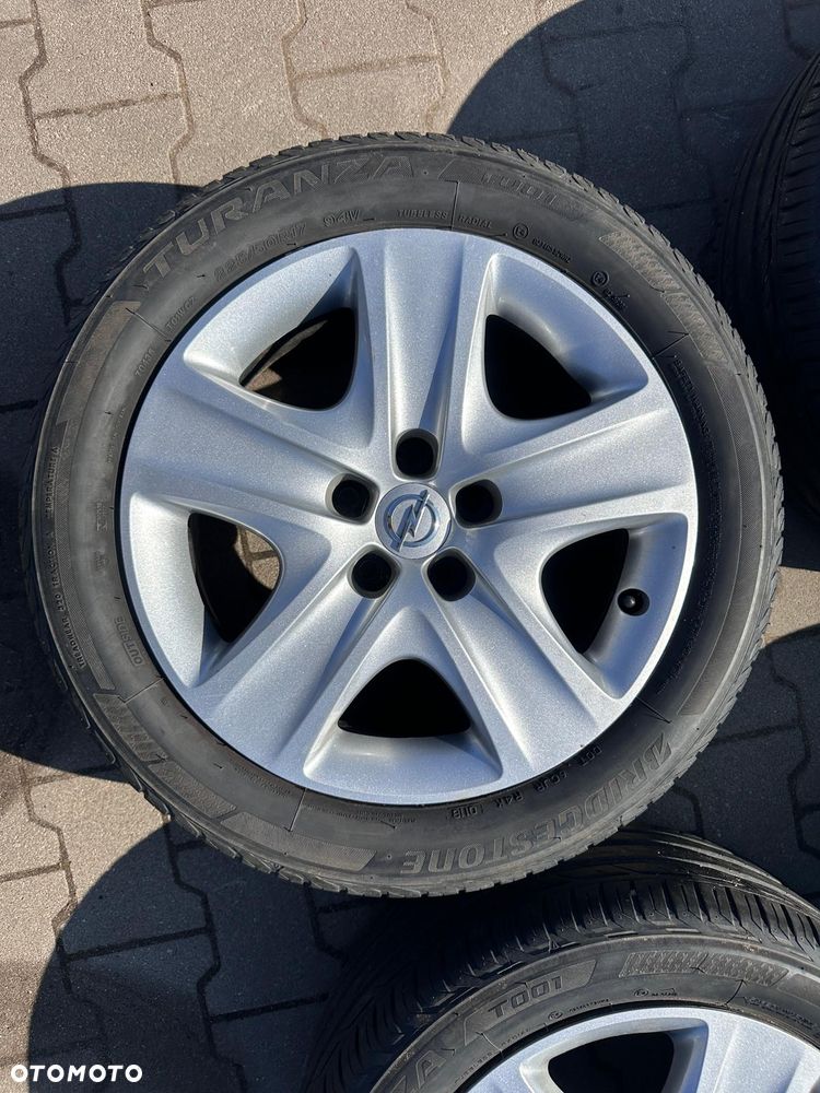 OPEL ASTRA J ZAFIRA C KOMPLET KÓŁ BRIDGESTONE 225/50/R17 94V TURANZA T001 LATO - 3