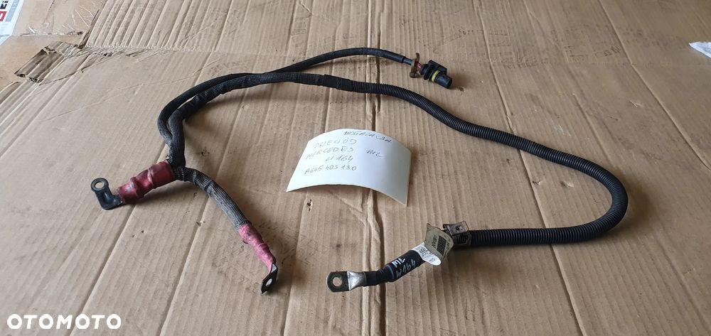 Instalacja wiązka kabel plusowy Mercedes ML W164 3.0 CDI A1645403130 - 1