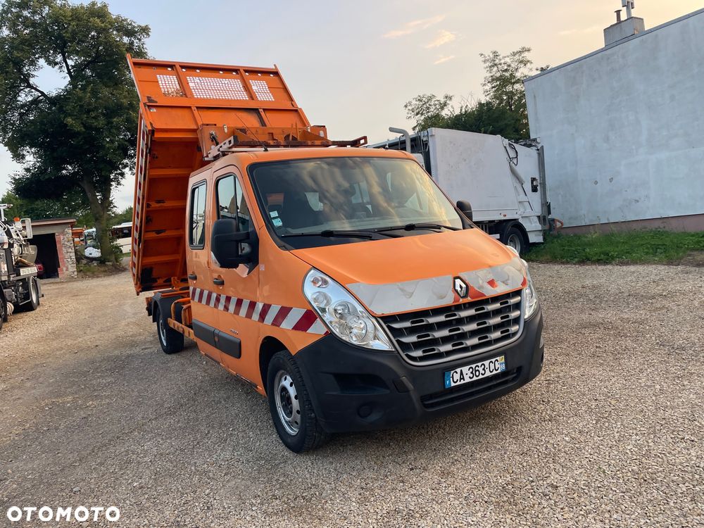 Renault Master wywrotka dubel kabina 7 osób - 14