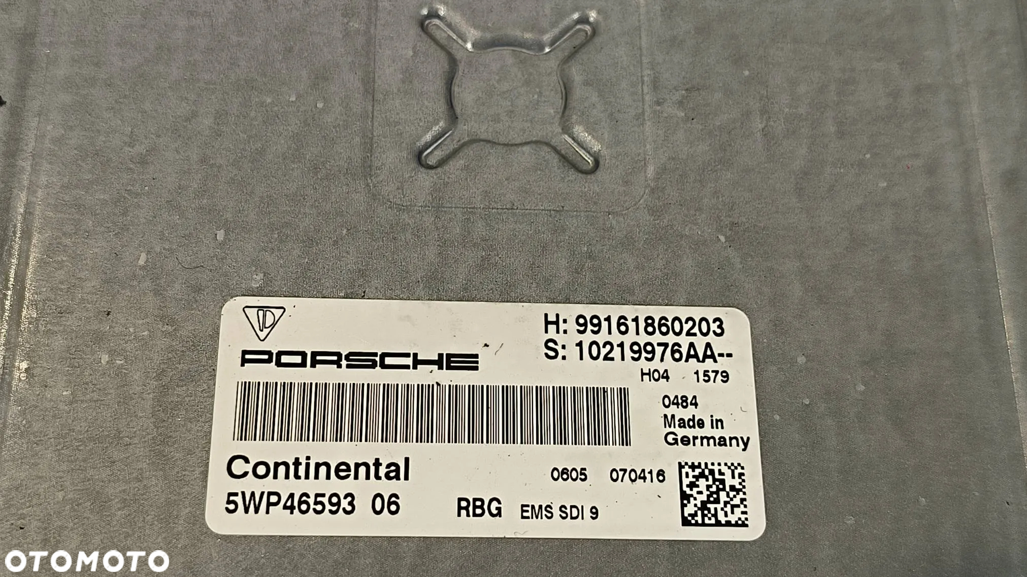 99161860203 Porsche Cayman 981 2.7 B 2016 Komputer / Sterownik ECU silnika - 2