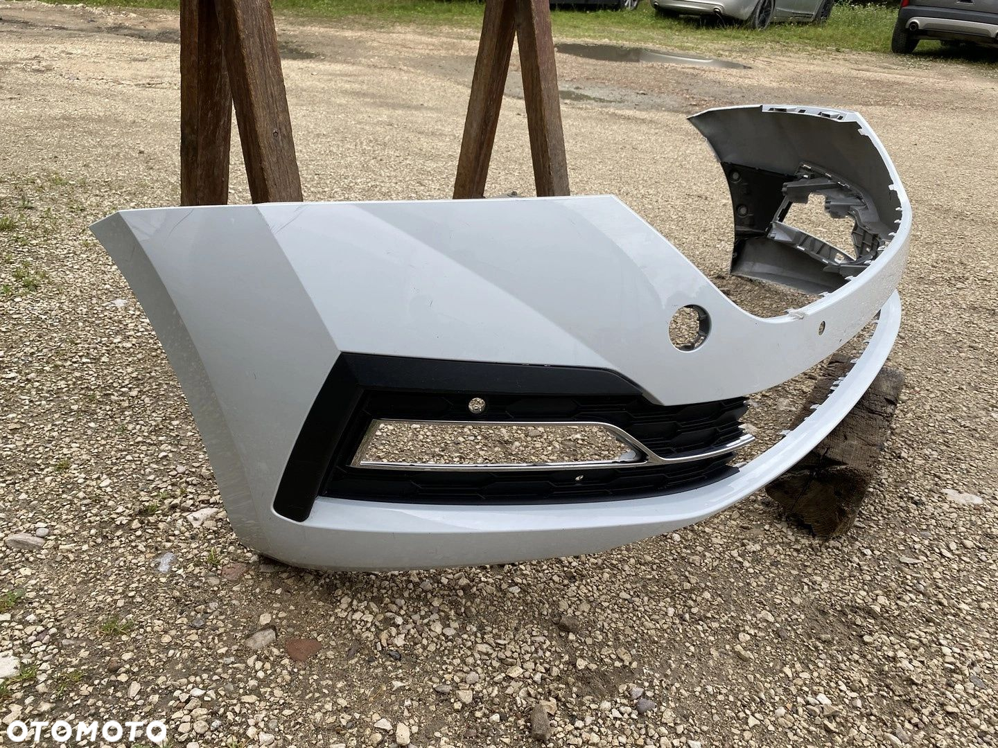ZDERZAK PRZÓD PRZEDNI SKODA OCTAVIA IV 20- Z KRATKĄ 5E3807221 - 2