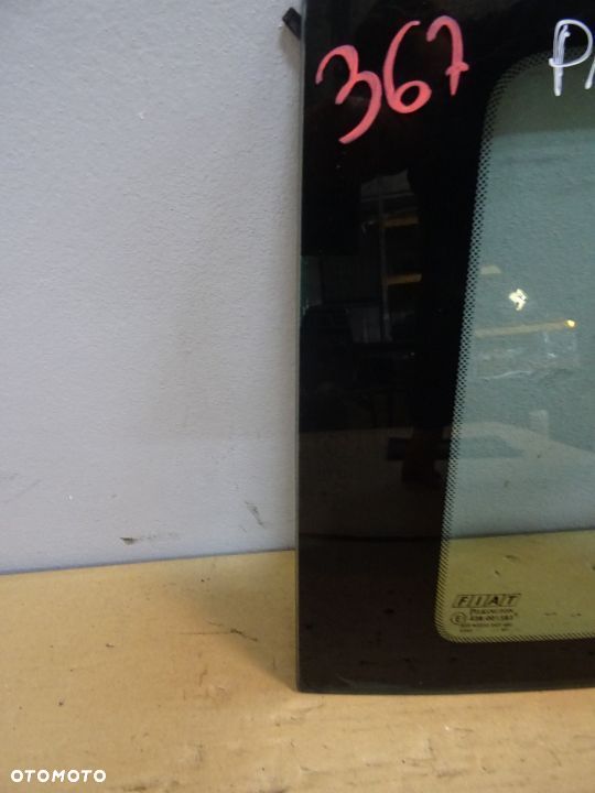 SZYBA KAROSERYJNA PRAWY TYŁ FIAT PANDA II 03-06 HB 5D NR367 - 4