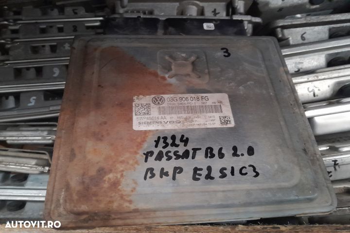 Calculator motor ECU 03G906018FG 03G906018FG Volkswagen VW Passat B6 - 1