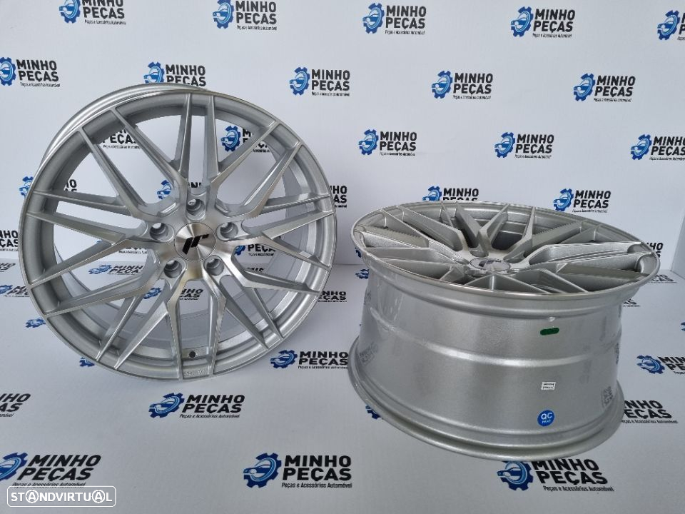 Jantes Japan Racing (JR28) em 18 Silver (5x120) - 4