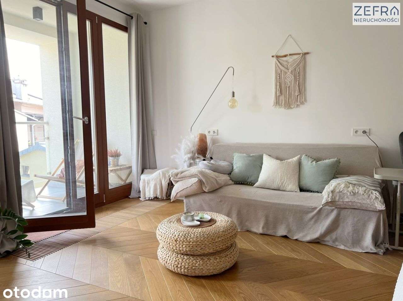 42 m2*balkon*winda*Harmonica*Kazimierz