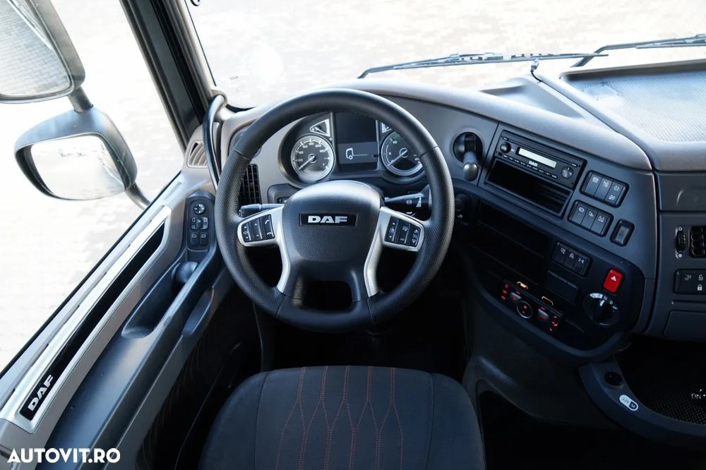 DAF XF 480 / BDF / 6X2 / CUPLAJ TANDEM / SSC / I-PARK COOL / PUNTE RIDICATĂ / WECON - 30