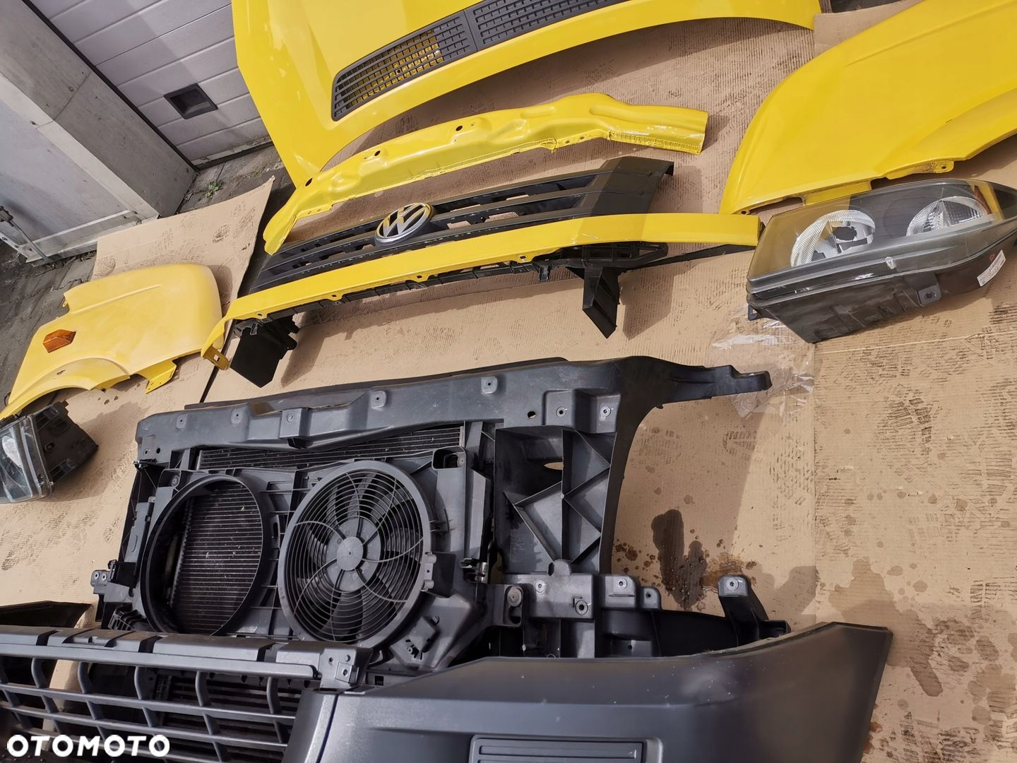 Kompletny Przód VW CRAFTER 2.0 TDI LIFT 2012- MASKA ZDERZAK PAS CHŁODNICE - 4