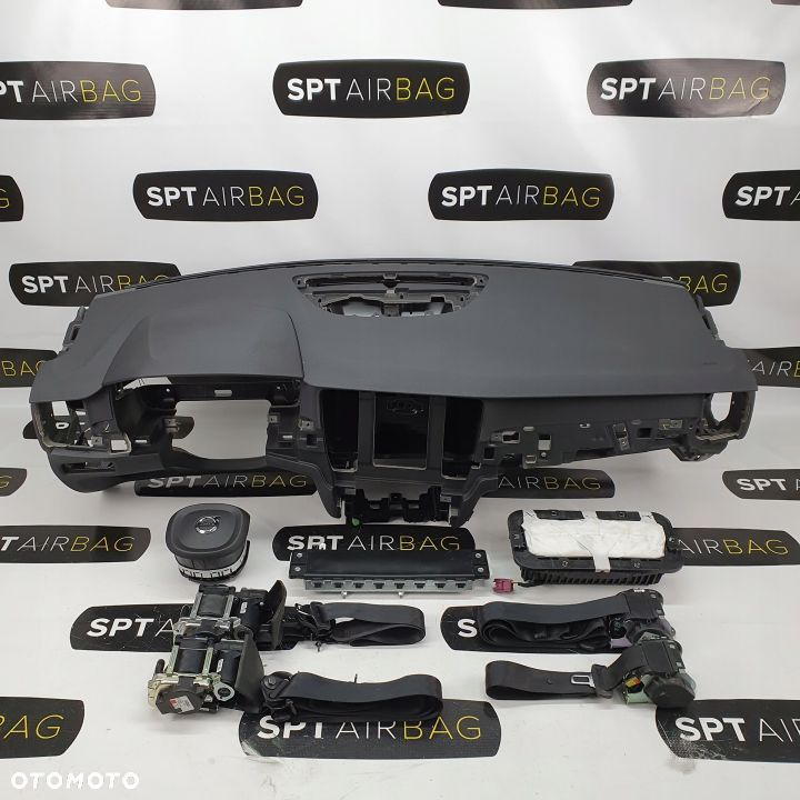 VOLVO V90 DESKA ROZDZIELCZA KONSOLA KOKPIT PULPIT PODUSZKI AIRBAG AIR BAG PASY KIT SET - 1