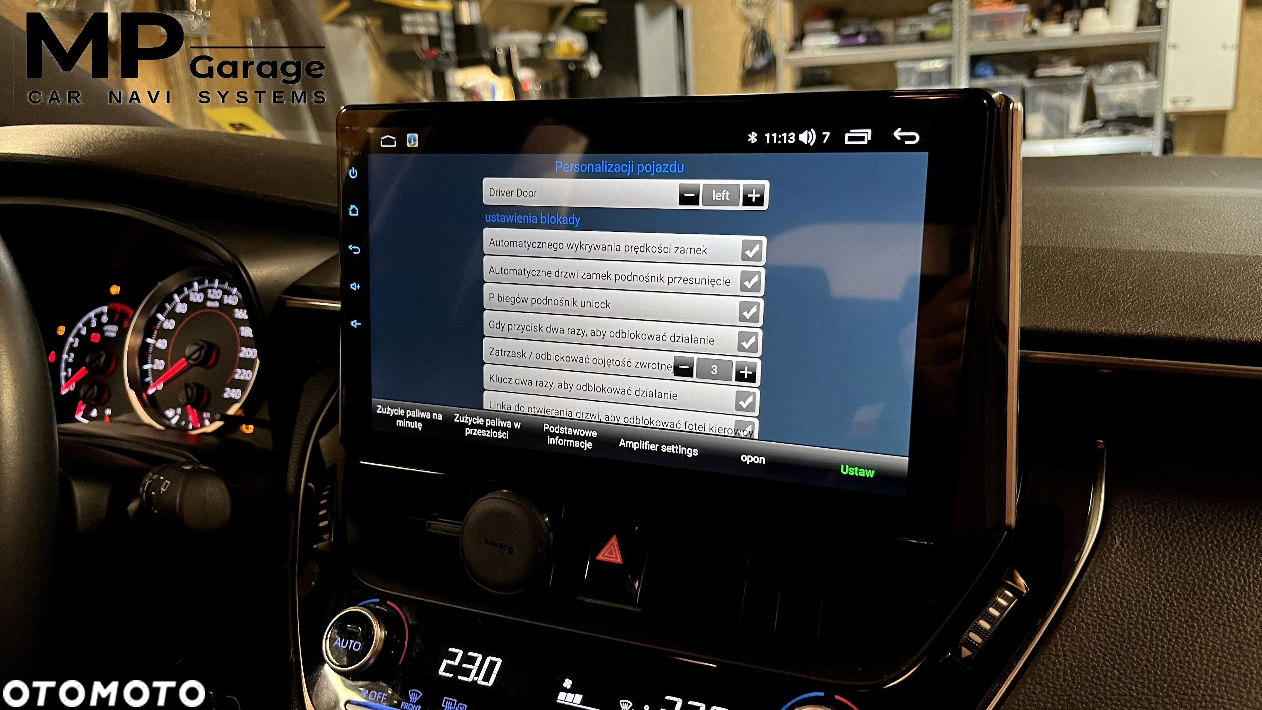 Nawigacja Toyota Corolla/Auris E210 Android11 CarPlay/AA 4G LTE Qled - 8