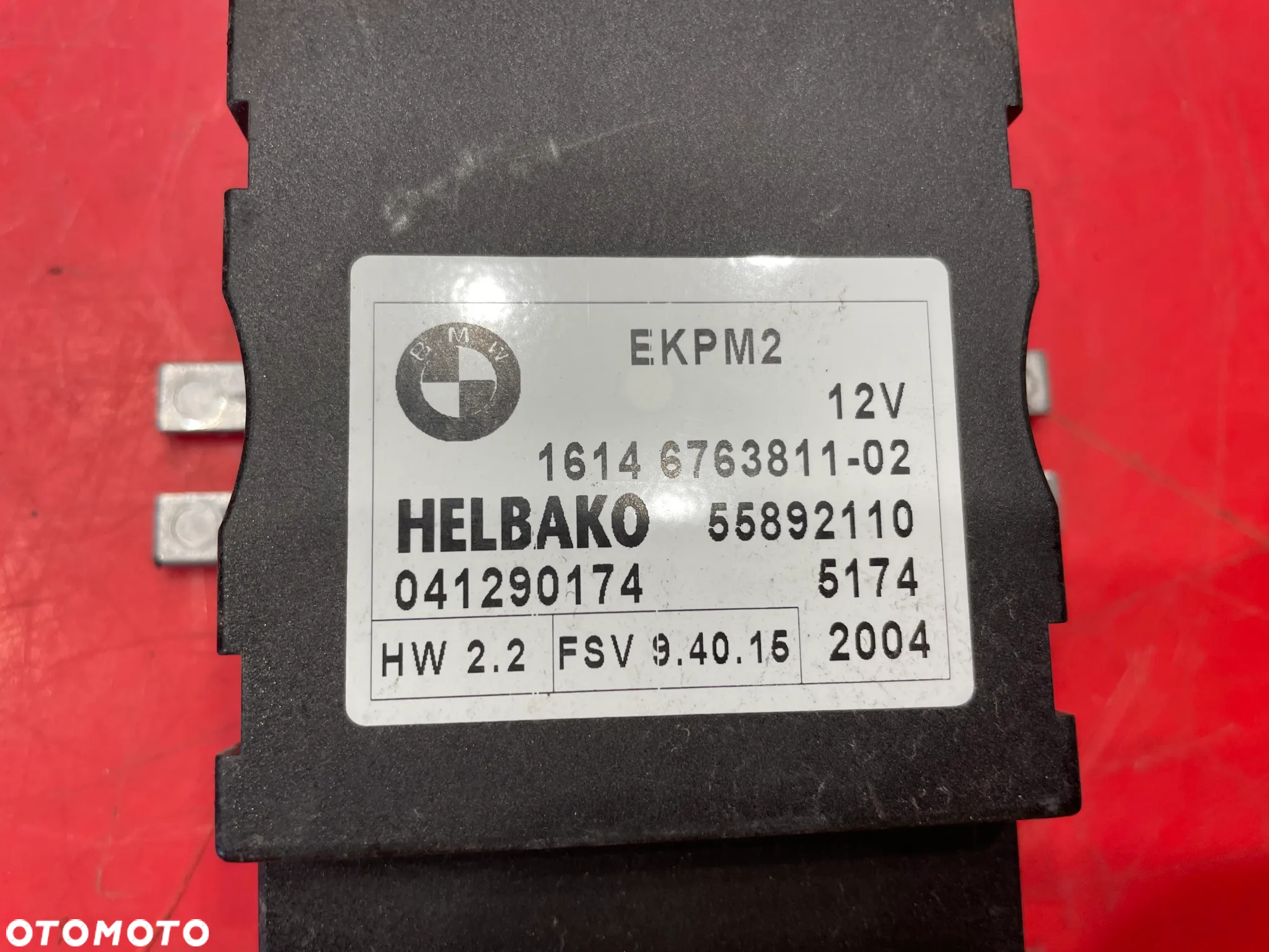 MODUŁ POMPY PALIWA 6763811 BMW E60 E61 - 2