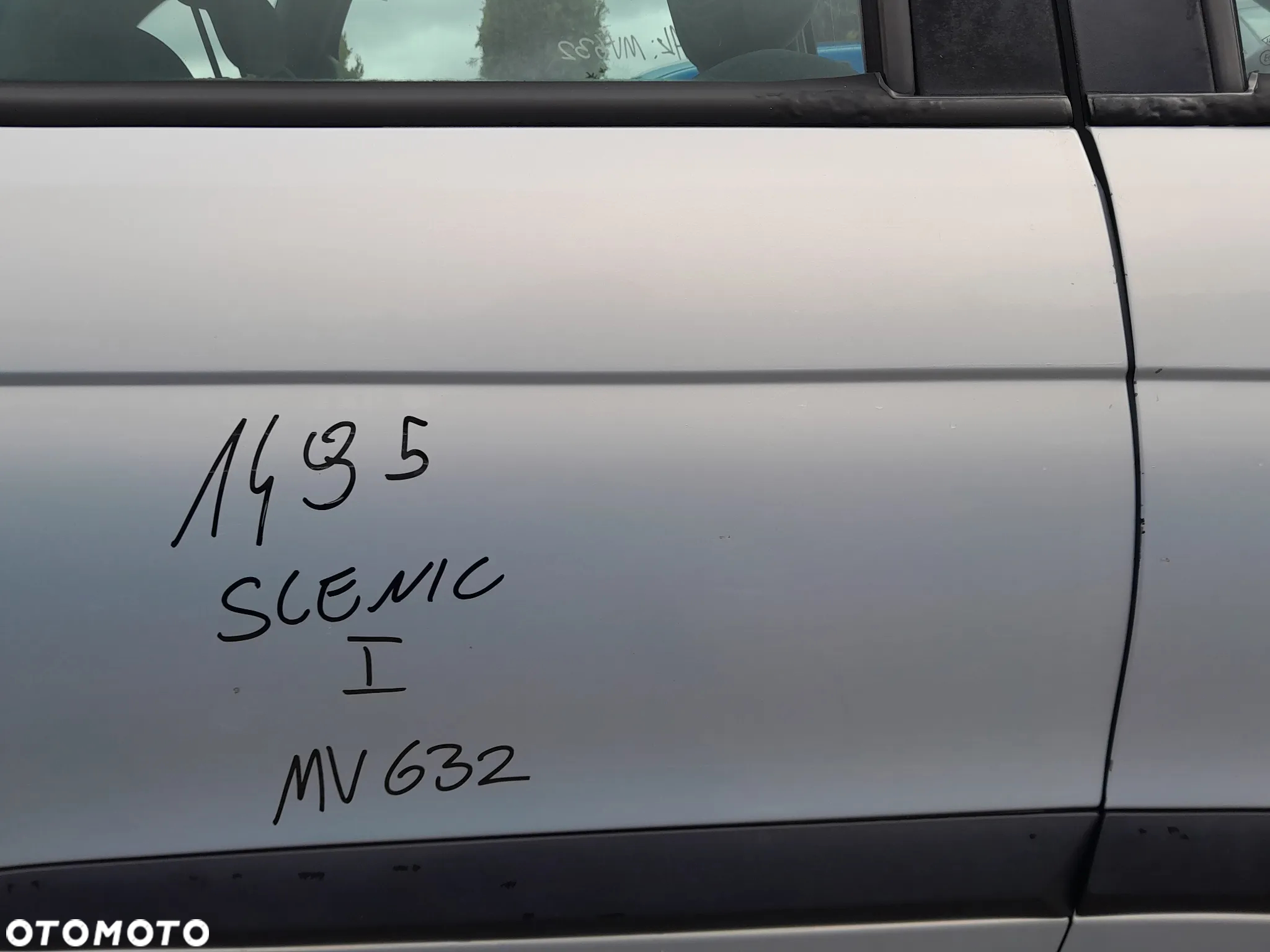 RENAULT SCENIC I FL DRZWI PRAWE TYLNE PRAWY TYŁ W BŁOTNIK KOLOR: MV632 - 3