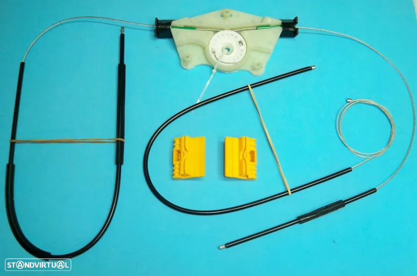 Kits reparação elevador vidros Audi Bmw Vw Renault Ford Seat Skoda Peugeot Citroen Mercedes - 3