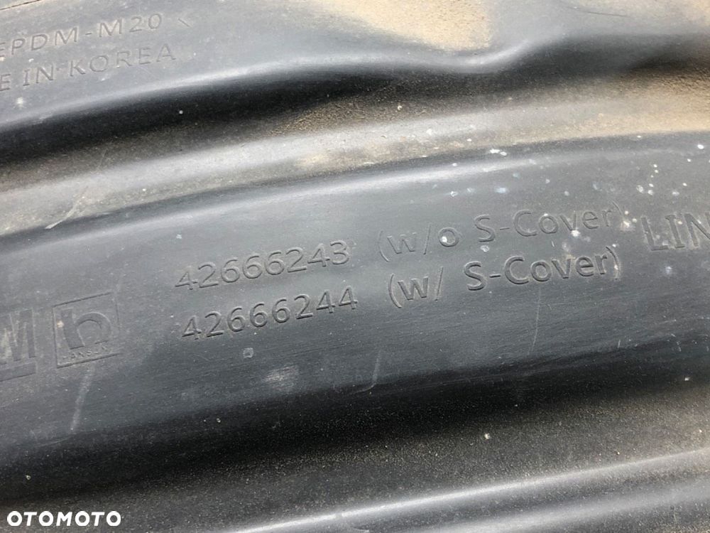 NADKOLE TYŁ PRAWE  OPEL MOKKA / MOKKA X (J13) 2012 - 2022 1.4 (_76) 103 kW [140 KM] benzyna 2013 - - 4