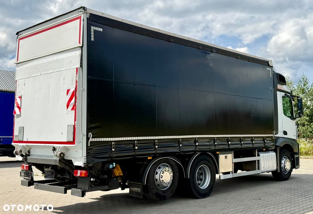 Mercedes-Benz ACTROS 2540 / FIRANKA / WINDA / 18 EUROPALET / EURO 6 / AUTOMAT / 14 450 KG ŁADOWNOŚCI / 2018 ROK - 5