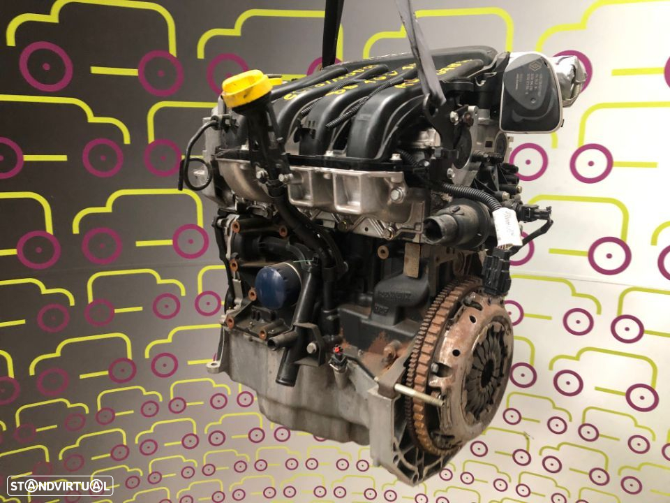 Motor Renault Clio III 1.4 98 de 2006 - Ref: K4J780 - NO20270 - 2