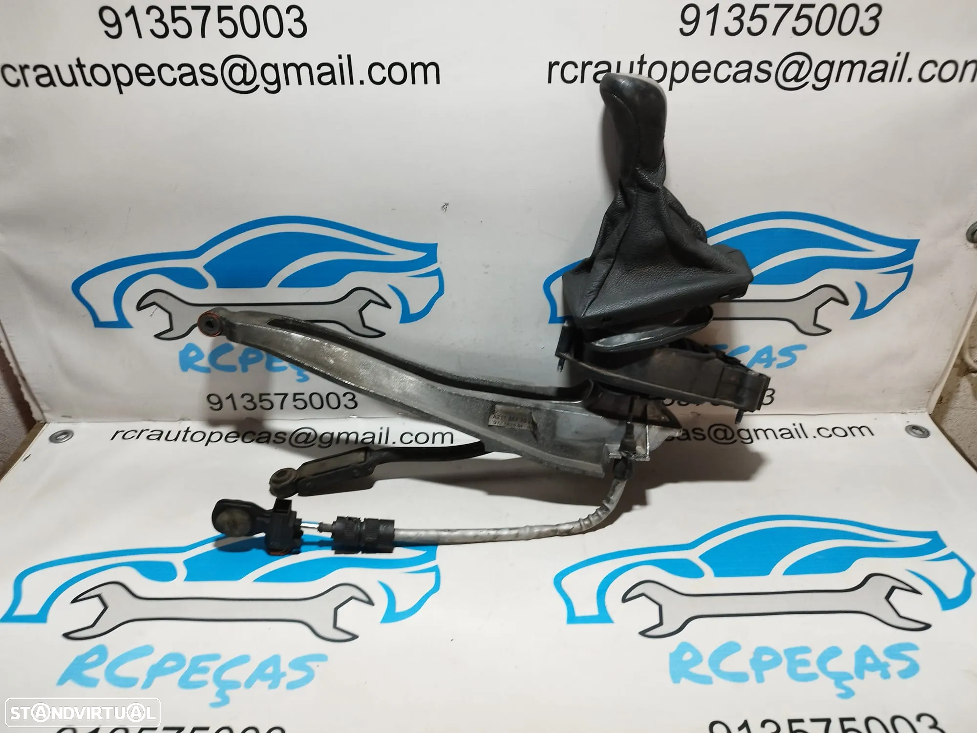 SELETOR CAIXA VELOCIDADES MANUAL MERCEDES CLASS E W211  A2112673024  MANETE MUDANÇAS MOCA VELOCIDADES ORIGINAL - 2