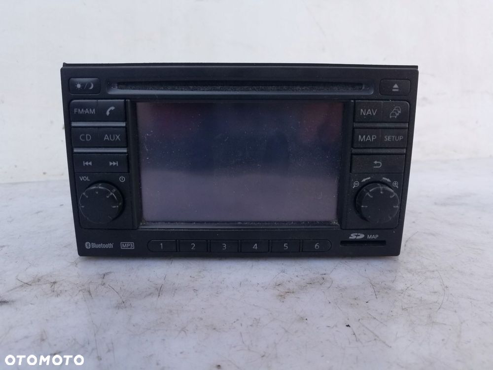 radio cd nawigacja nissan qashqai j10 25915bh10c - 2