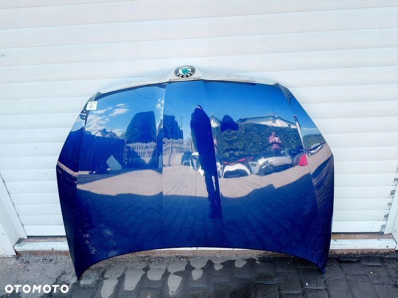 SKODA FABIA 2 II MASKA POKRYWA SILNIKA LF5Q PRZÓD - 1