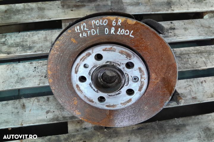 Fuzeta fata dreapta Volkswagen VW Polo 5 6R [2009 - 2015] Hatchback 5 - 1