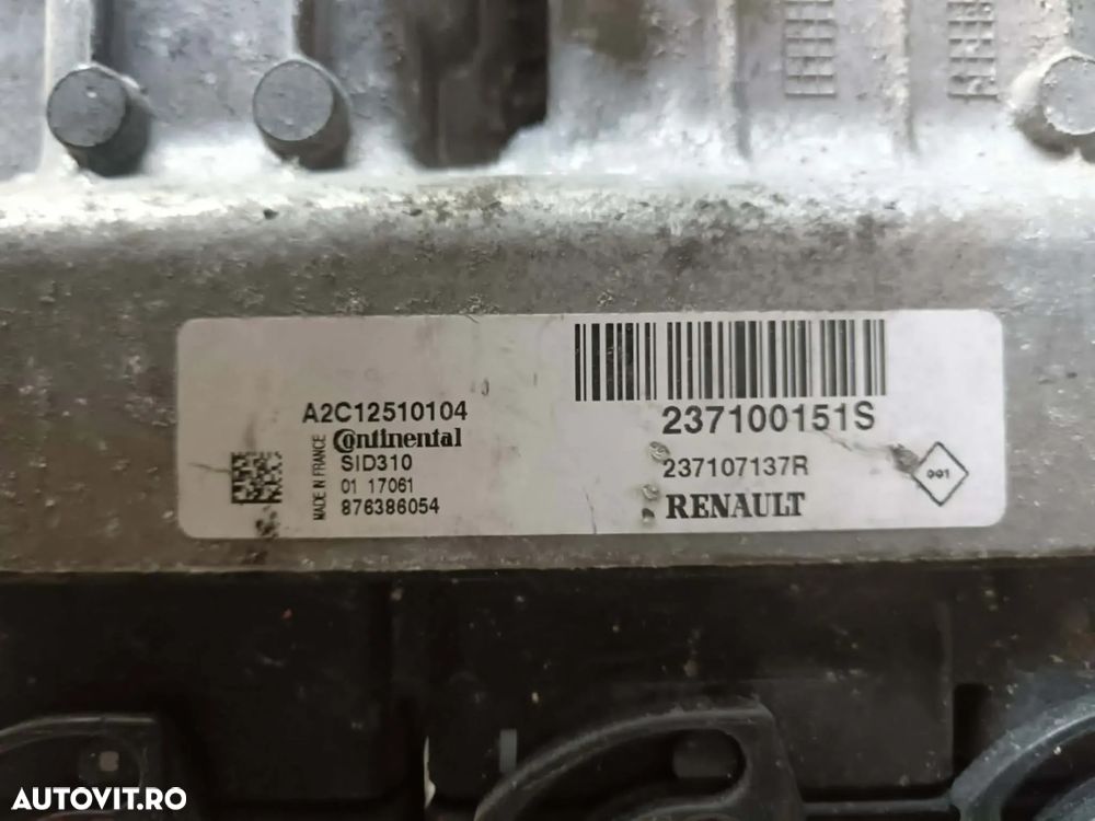 CALCULATOR MOTOR ECU RENAULT KADJAR 1.5 D 237100151S, A2C12510104, SID310, 237107137R - 2