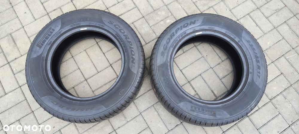 OPONY ZIMOWE 235/65R17 104H PIRELLI SCORPION WINTER (3518) ZIMA 5 mm 2 SZTUKI PARA - 2