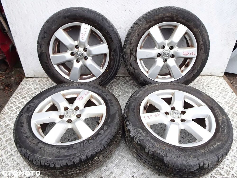 Alufelgi z oponami KPL. Nissan X-Trail T31 17" 5x114.3 ET 45 - 1