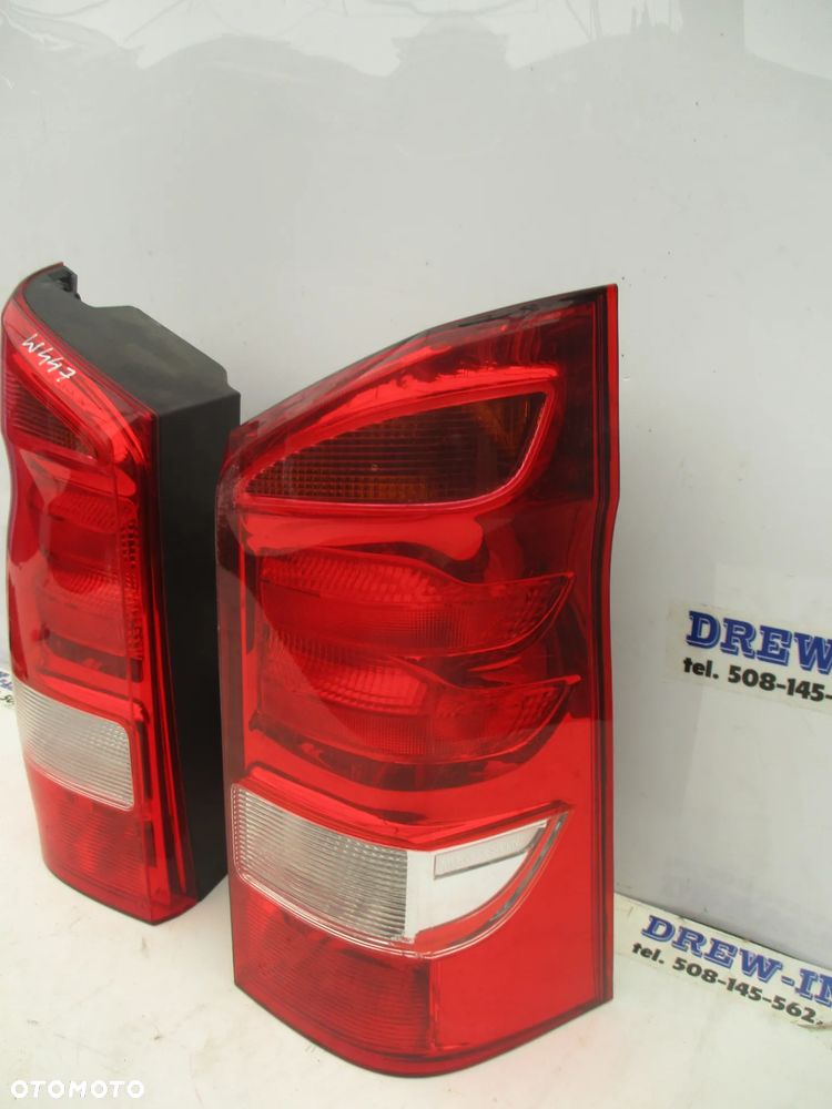 MERCEDES VITO W447 LIFT 2019- LAMPA TYLNA LEWA PRAWA A4478201164 A4478201264 - 3