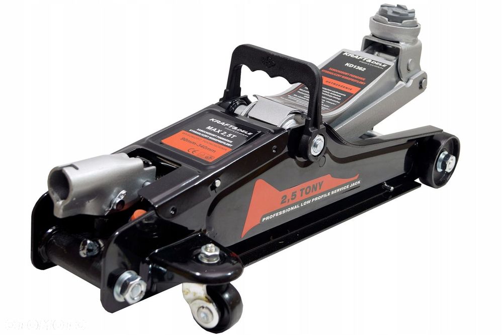 PODNOŚNIK SAMOCHODOWY LEWAREK ŻABA 2,5T NISKI GUMA - 8