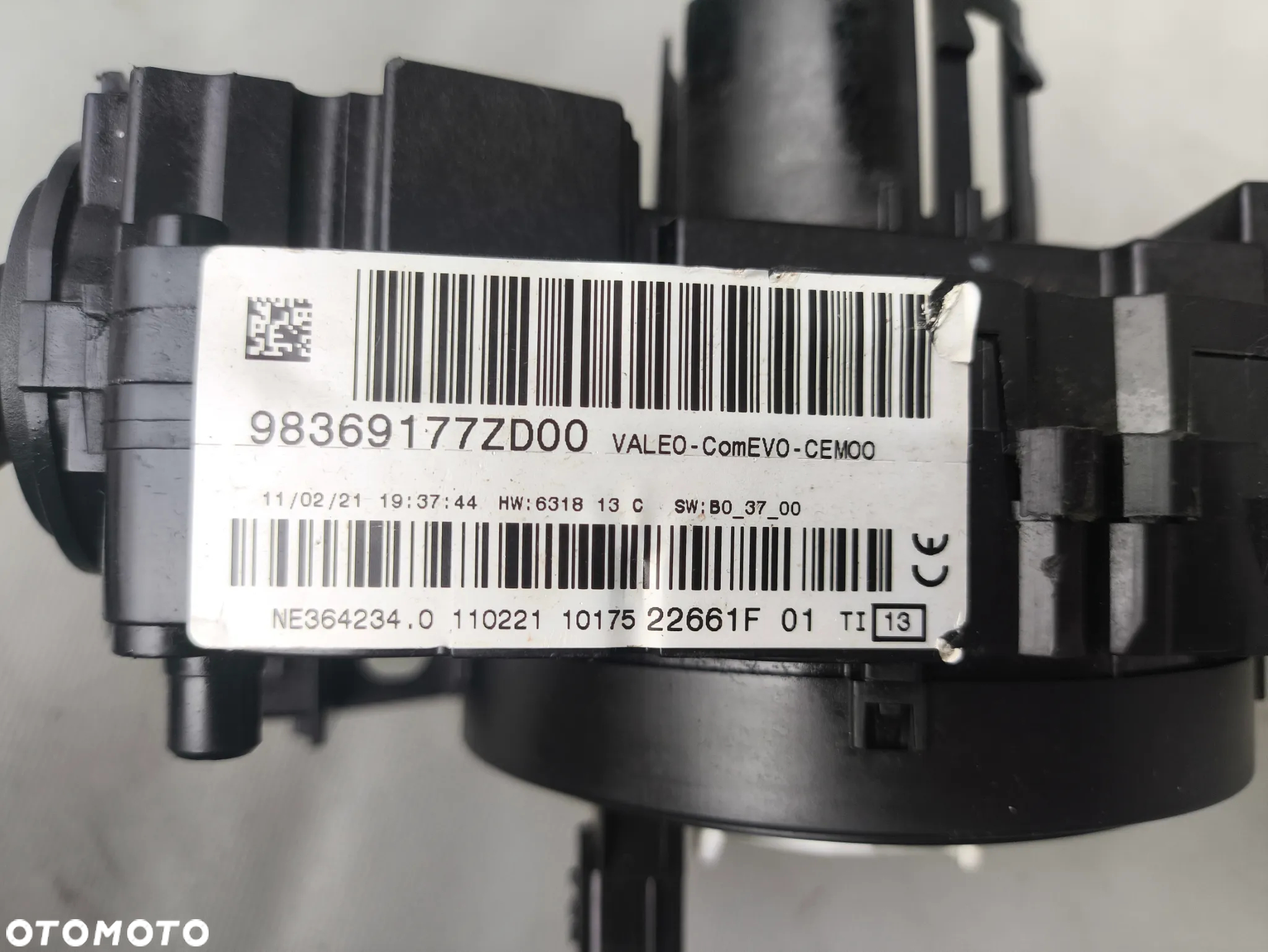PEUGEOT 208 II PRZEŁĄCZNIK ZESPOLONY TAŚMA 98369177ZD00 - 3