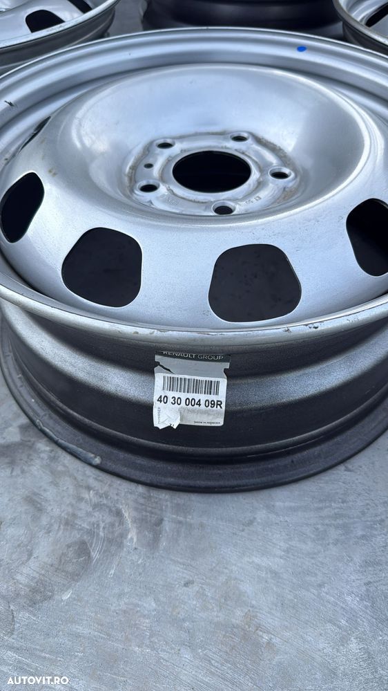 Set jante tablă dacia duster pe 16 - 3