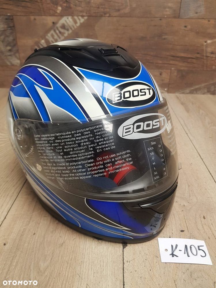 Kask motocyklowy Boost rozmiar L - 1