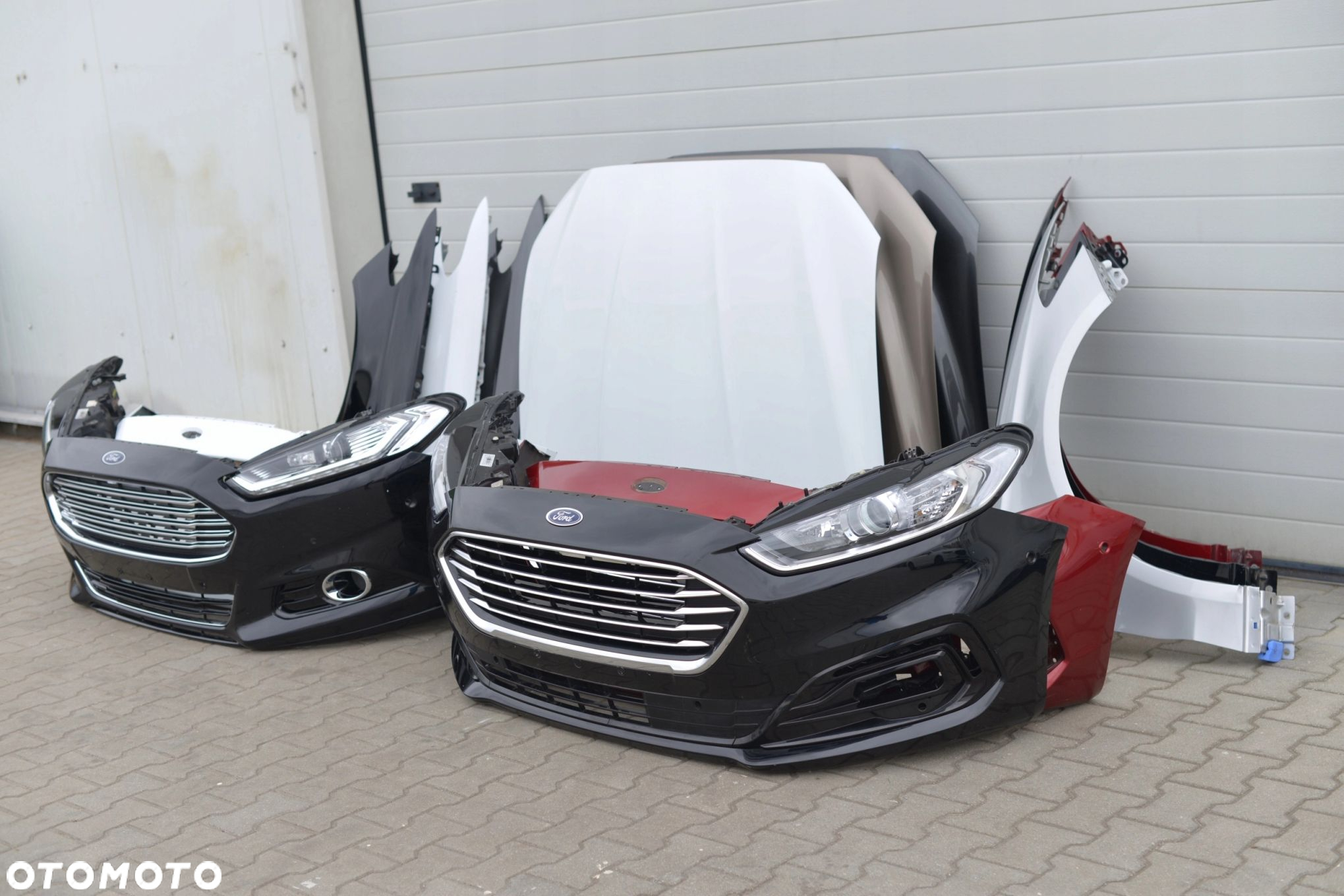 MASKA ZDERZAK GRILL BŁOTNIK LAMPA XENON PAS BELKA FORD MONDEO MK5 FUSION - 4