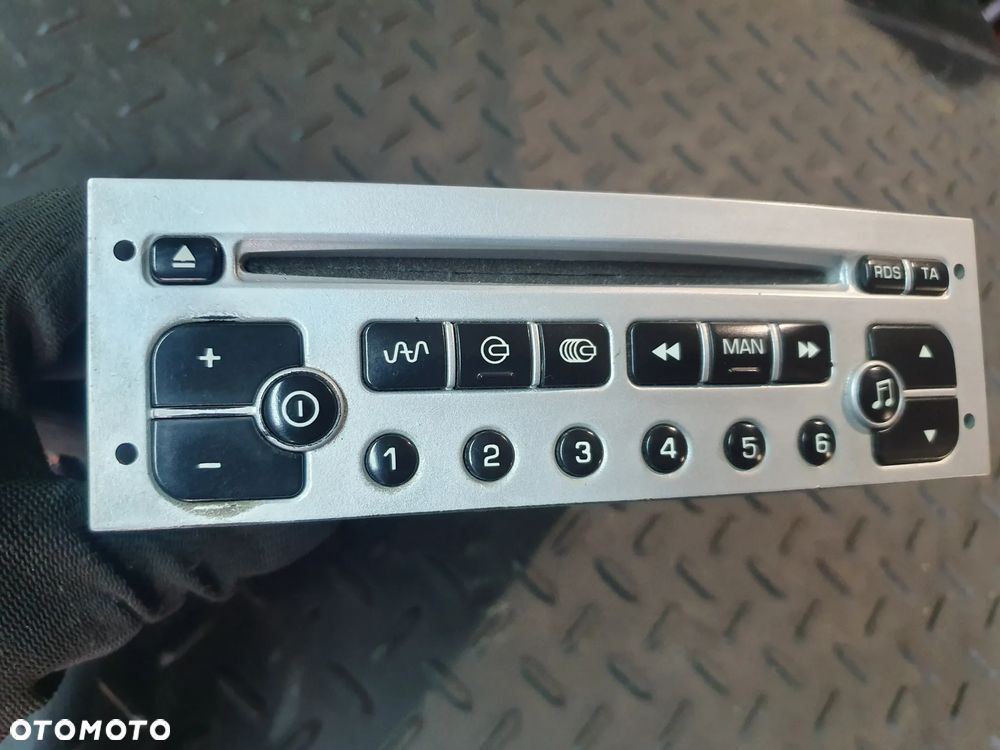 PEUGEOT 307 CITROEN C2 C3 RADIOODTWARZACZ RADIO FABRYCZNE RD3-01 96552632XT - 2