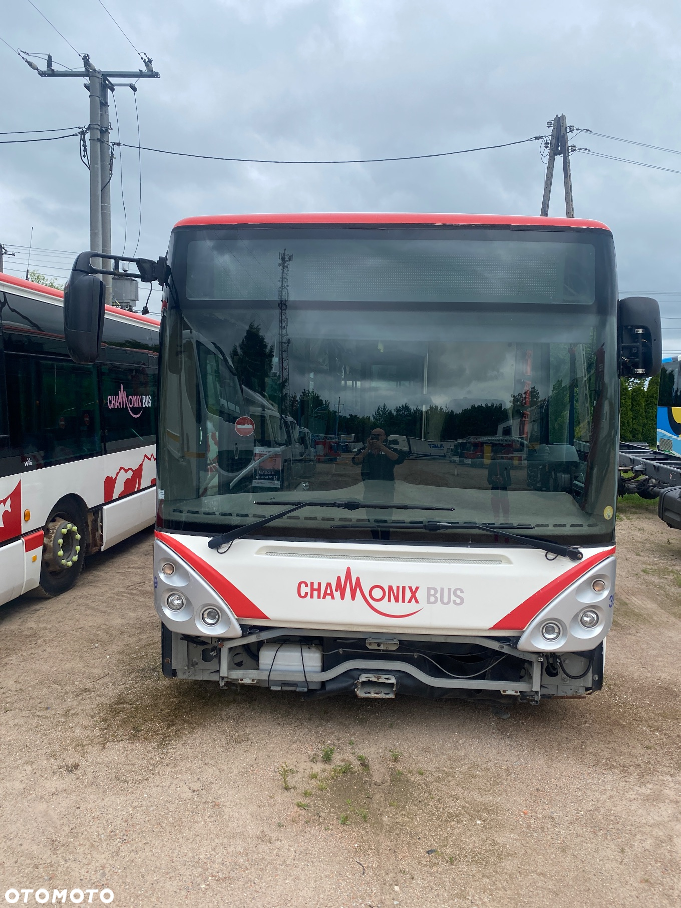 5006176731 5006143111 5801487215 Panel reflektora przedniego lewy IRISBUS 1930121 - 3