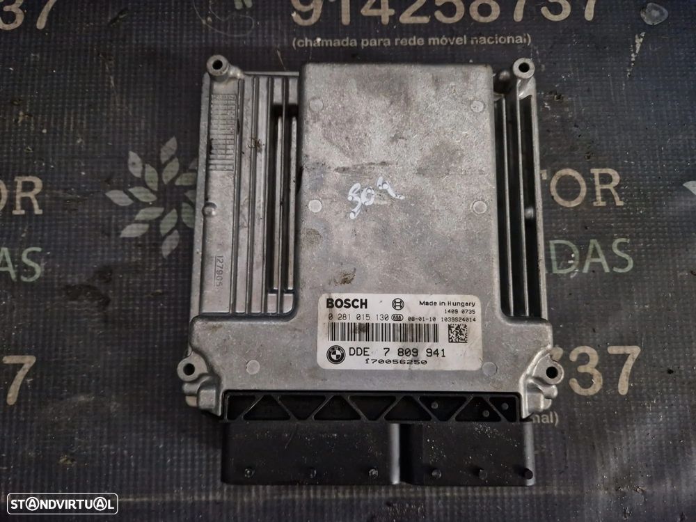 Centralina usada BOSCH 7 809 941 BMW 325D M57N2 197CV 330D 730D 530D E60 E90 LCI - 1