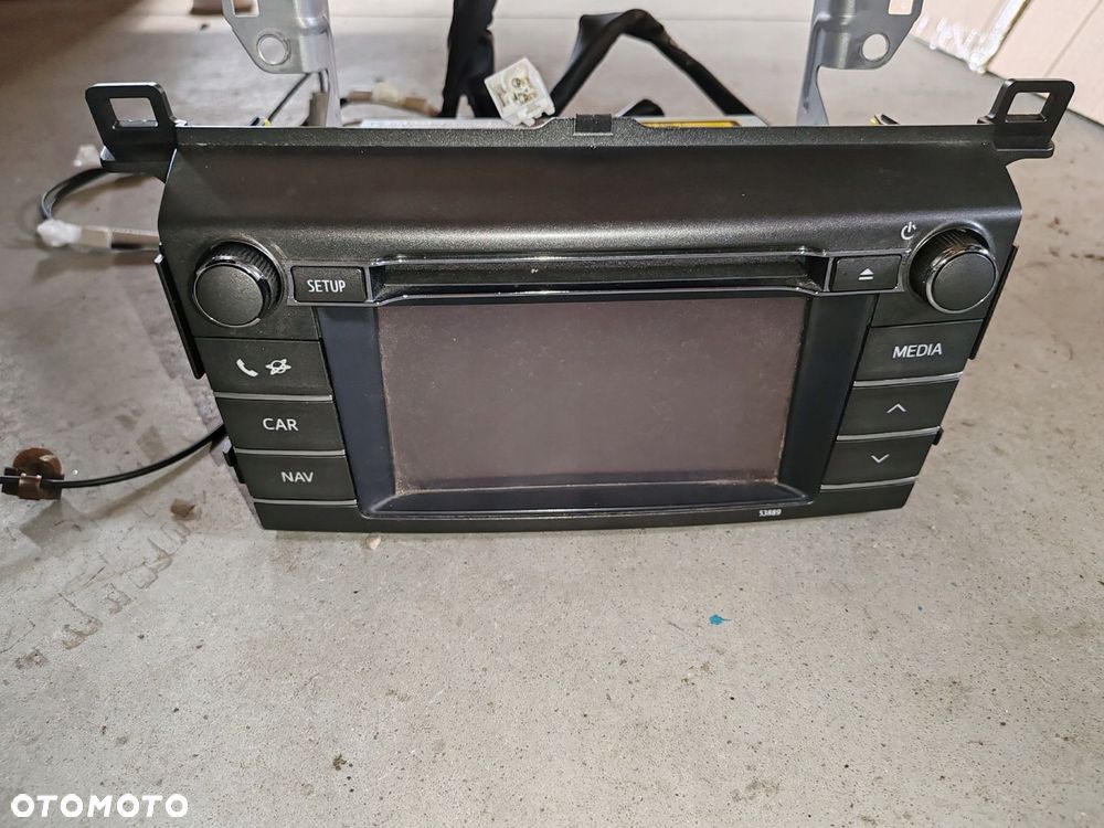 Nawigacja radio oryginalne 86140-42100 86840yy130 Toyota RAV-4 IV 12-15 - 2