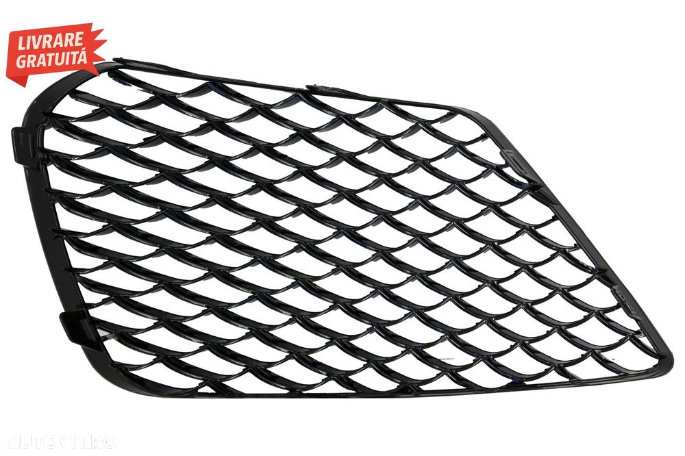 Grile Laterale Mercedes S-Class W222 (2013-2017) S63 Design Negru Lucios- livrare gratuita - 5