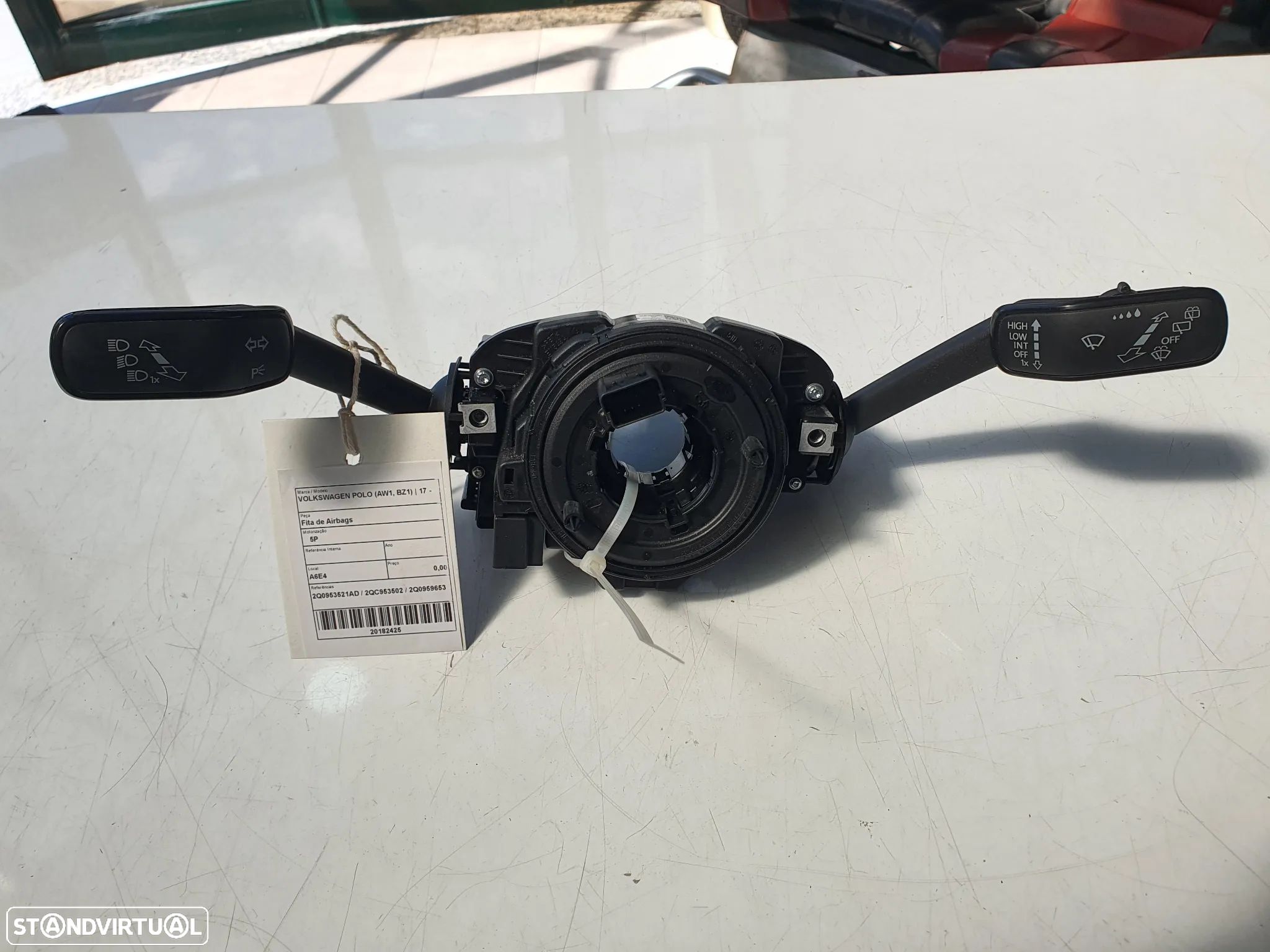 FITA AIRBAG VOLKSWAGEN POLO 2017- / 2Q0953521AD - 1