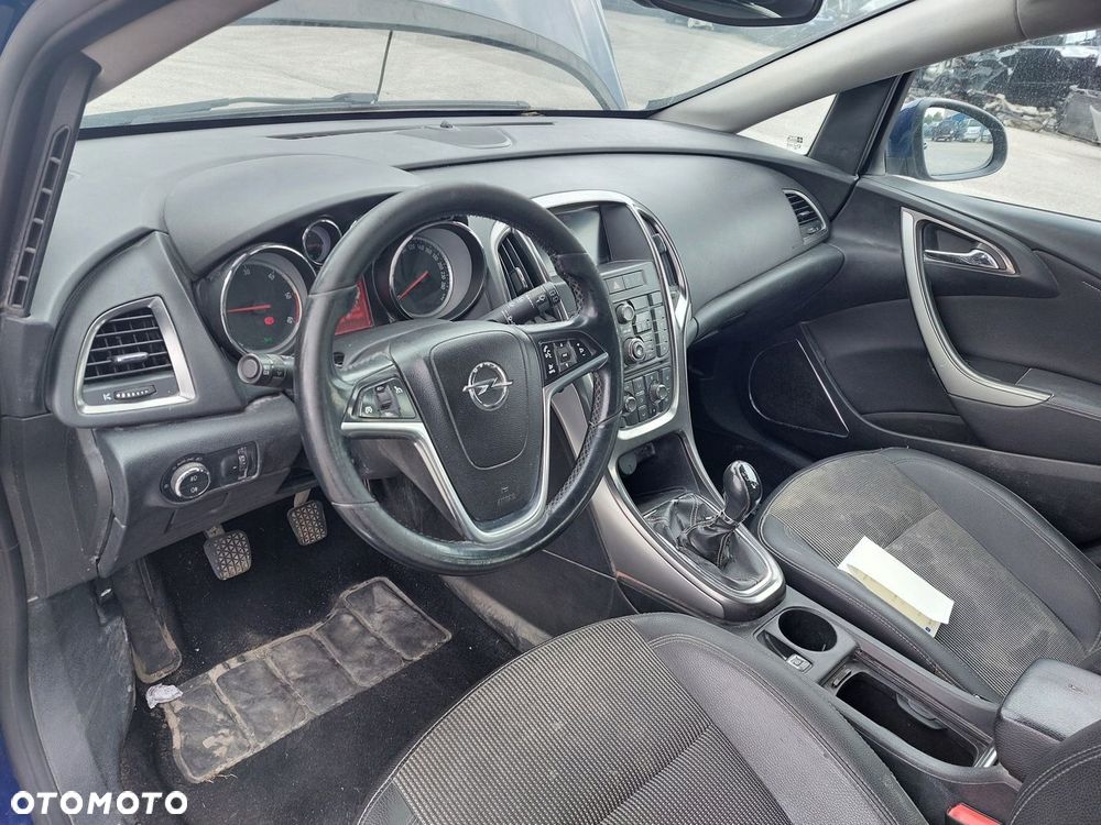 Opel Astra J deska rozdzielcza poduszki pasy airbag - 1