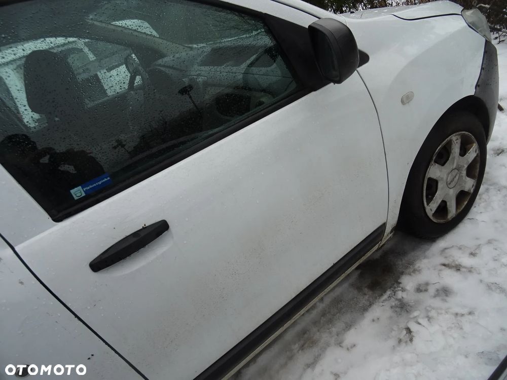 DACIA DOKKER DRZWI LEWE TYL TYLNE SKRZYDLO BIALE DV369 NR 3 CZESCI ROZNE - 7