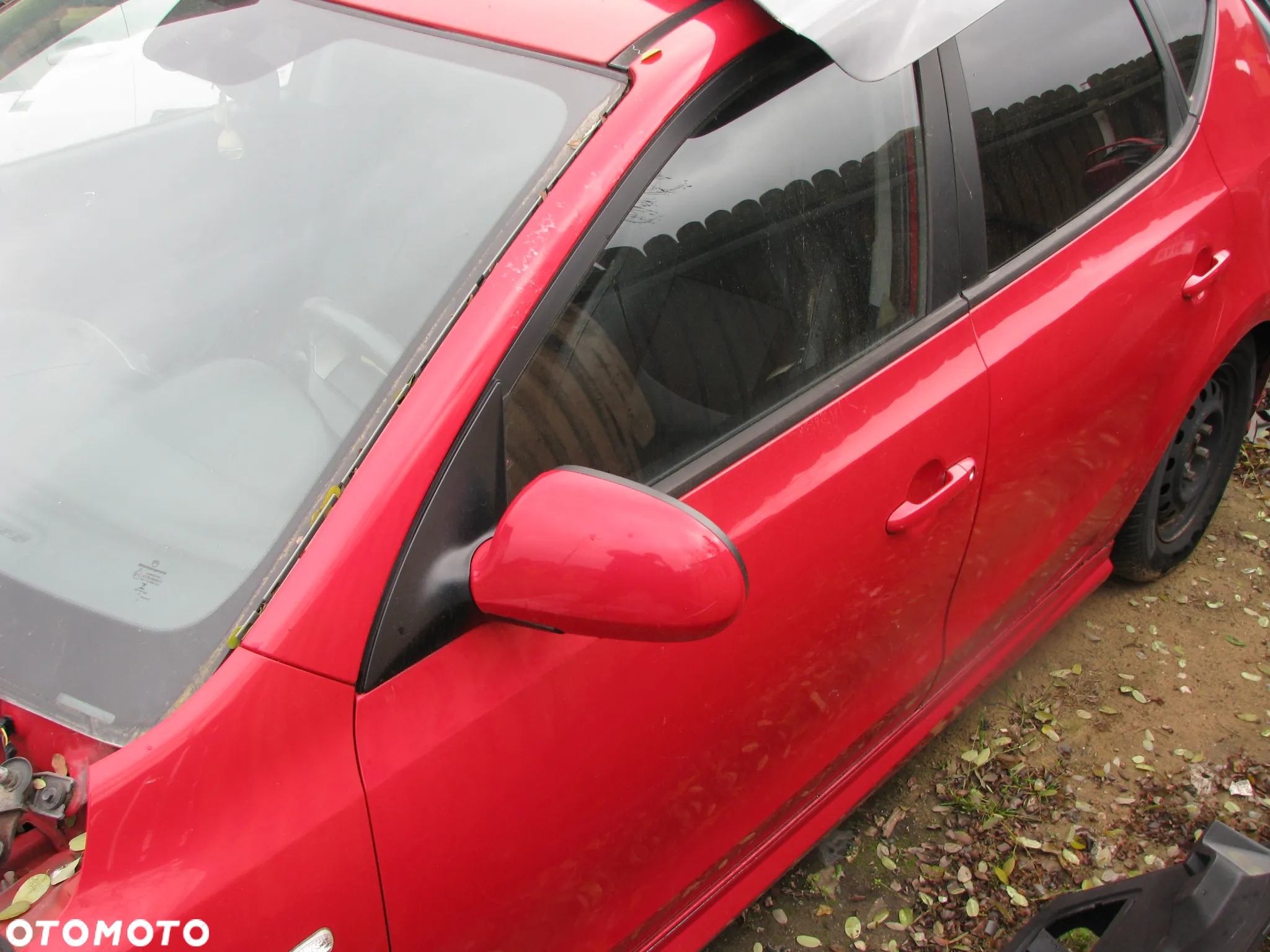 HYUNDAI I30 HATCHBACK 1.6 CRDI MASKA DRZWI ZDERZAK BŁOTNIK CZĘŚCI CZERWONY KOD LAKIERU JA - 7